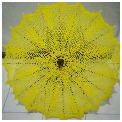 Beautiful Knitted Umbrella